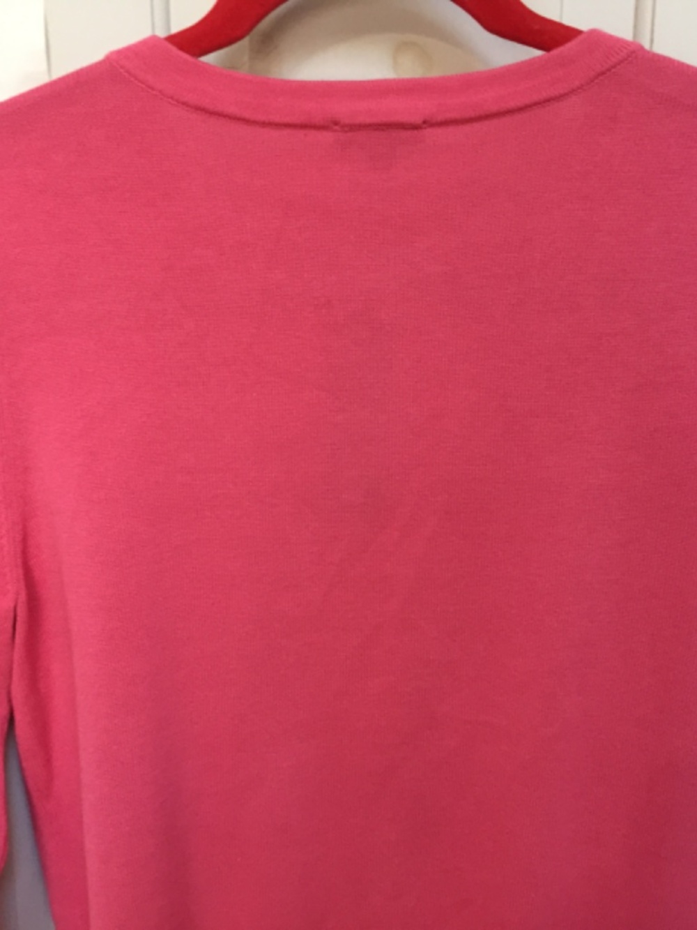 Talbots Pink Button-Up Knit Cardigan - Picture 15 of 15